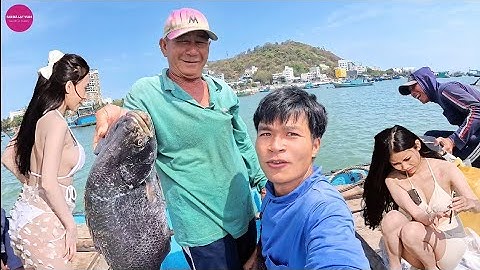 Các Chú Kéo Lưới May Mắn - Đi Ghe Ra Căn Chòi Bơ Vơ Giữa Biển