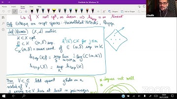 Anna Miriam Benini: Infinite entropy for transcendental entire functions