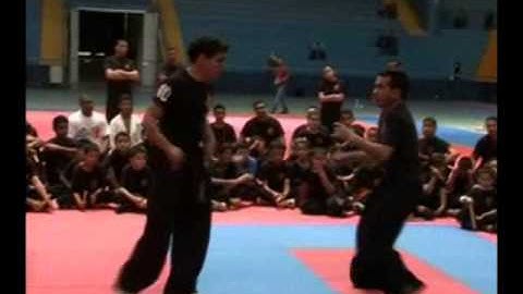 technique Self-Défense  à mains nues + Bâton - KUNG FU DJU SU MODERNE - 2015 VIDÉO N°2