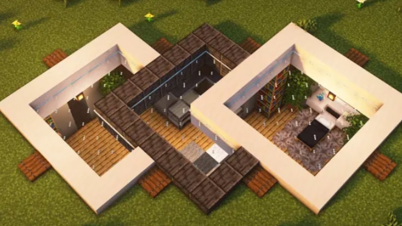 Minecraft Underground base Tutorial - YouTube