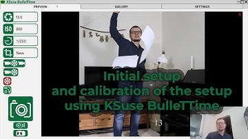 KSuse BulleTTime 3.2 Initial setup and calibration (English version)