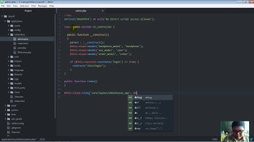tutorial pembuatan website toko online handphone manggunakan PHP framework CI PART2