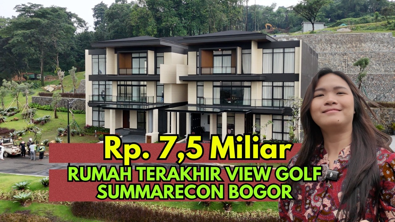SEMUA RUMAH VIEW GOLF & YANG TERAKHIR | NEW CLUSTER SUMMARECON BOGOR #maplegolf #summareconbogor