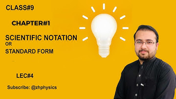 chapter: 1 Scientific Notation/Standard Form Physics class 9th in pashto/pushto voice