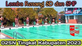 Lomba Renang O2SN SD/SMP Tingkat Kab. Majalengka Tirta Bima