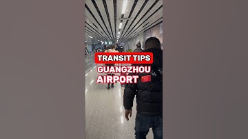 Transit guide to Guangzhou Airport in China… #chinaairport #guangzhou #transitchina