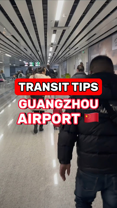 Transit guide to Guangzhou Airport in China… #chinaairport #guangzhou #transitchina