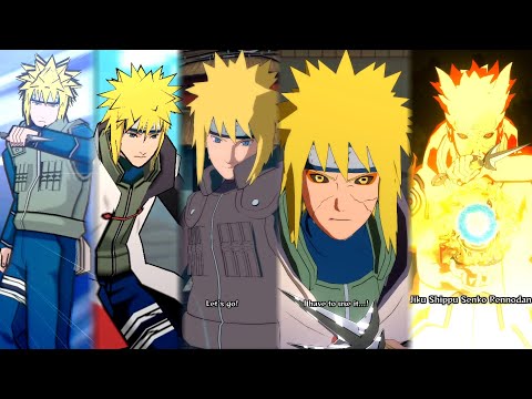 Minato Ultimate Jutsus Evolution In All Naruto Ultimate Ninja Series