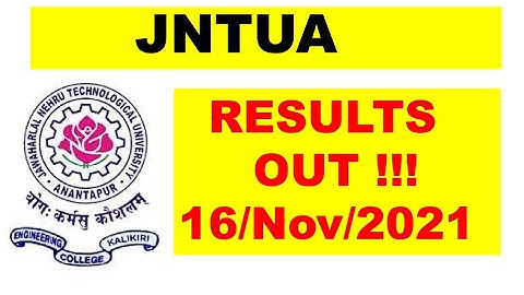 JNTUA B.tech/B.pharmacy 1-1 RESULTS OUT !!!  || 16/Nov/2021 || JNTUA Fast Updates