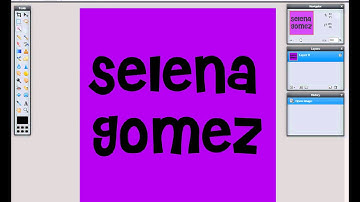 How to Put Pic in Text (Photoscape & Pixlr)