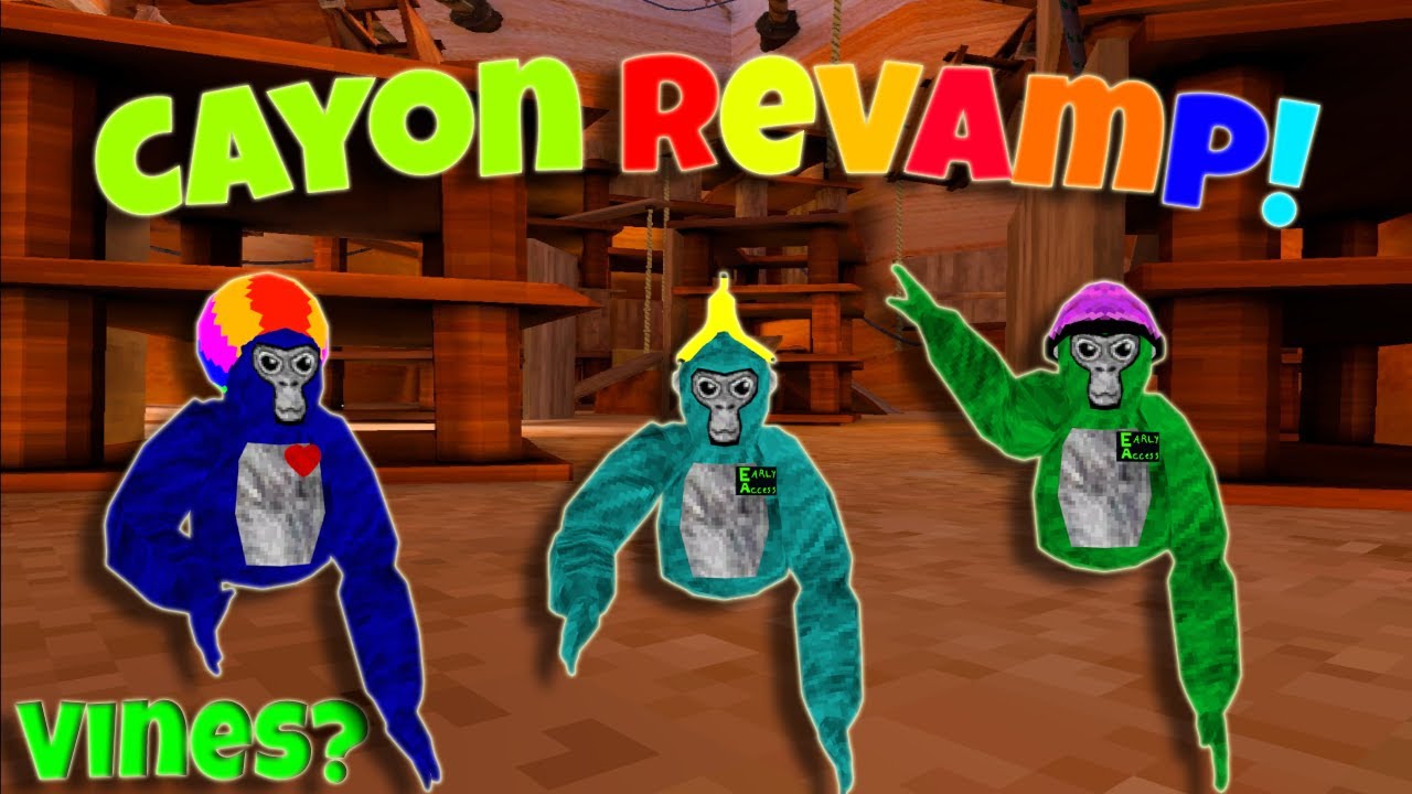 Gorilla Tag UPDATE Canyon Revamp gorillatag vr funny oculusquest2 tiktok foryou 