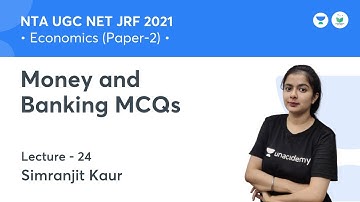 Money and Banking MCQs | Economics | NTA UGC NET JRF 2021 | by Simranjit Kaur