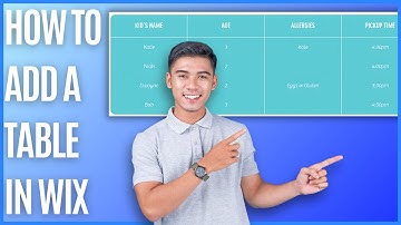 How to Add a Table in Wix [Quick Guide]