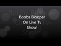 Boobs Blooper on Live TV Show | Funny Naked