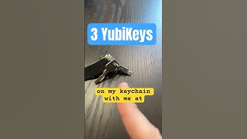 Why I have 3 YubiKeys (for security) #cybersecurity