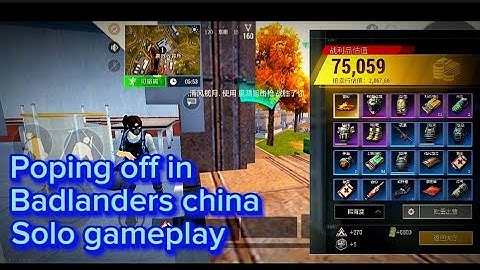 Badlanders china | solo gameplay | this is why i dont upload :