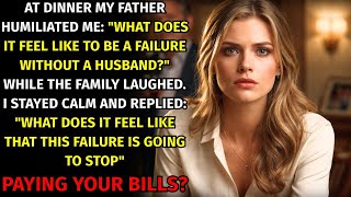 At Dinner My Father Said: What Does It Feel Like To Be A Failure Without A Husband | Whisper Stories