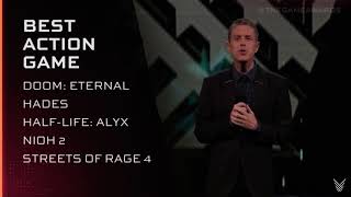 Game Awards 2020 Hades wins Best action game