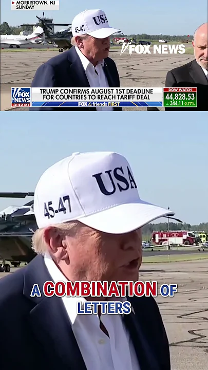 NEW: Trump reveals new trade deal deadline #shorts #trump #trade #news #world