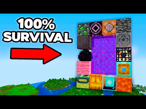 Construí el Portal del Nether Más Ilegal de Minecraft