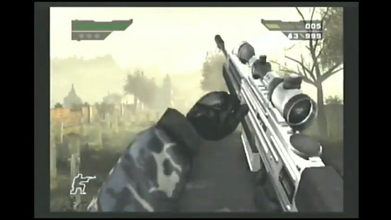 Black PS2 Mission 3 Naszran Town | Black Ops Mode