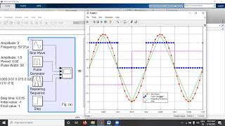 MATLAB Simulation (Basic Course) Adjusting Scope Color Time Scale Y limit (in Myanmar)
