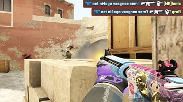 Матчмейкинг 2x2 в CS Source - CSGO PACK: map de_mirage, de_dust2
