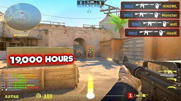 WHAT 19,000 HOURS IN CS2 LOOKS LIKE...