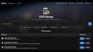 Windows insider Sürümlerini uup-dump İle İndirmek