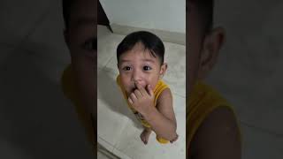 The way puki smiled when he saw the camera 📸 then kept hiding things 😊so funny and adorable 🥰💞#funny