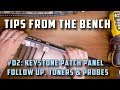#032: Keystone Patch Panel follow up / Intro to Toners and Probes