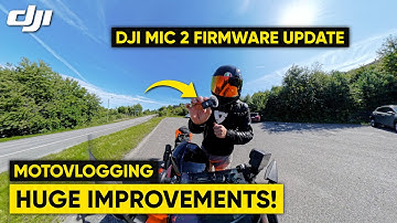 DJI Mic 2 Firmware Update: They finally fixed it for Motovlogging!