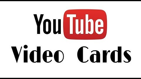 How To Add Cards On Youtube Videos In Urdu/Hindi