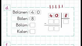 3 Sınıf Bölme Işlemi Nasıl Yapılır