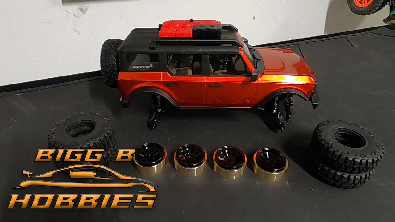 SCX24 Bronco Upgrades (1) Shocks/Wheels/Tires YouTube