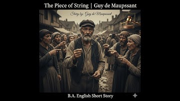 The Piece of String | Guy de Maupassant | B.A English Short Story with Moral Lesson | Urdu Summary