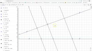 Teorema de Tales con Geogebra