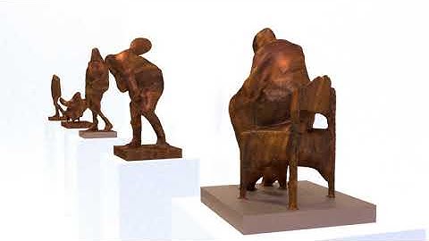 The Dangerous Figures bronze models