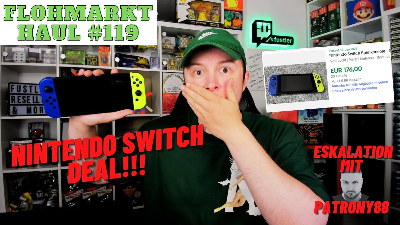 NINTENDO SWITCH DEAL - Schnäppchenjäger on TOUR - Flohmarkt vom Feinsten! (Geldexperiment)