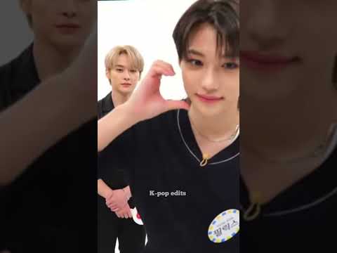 hearts and winks from straykids #shorts #straykids #hyunjin #felix #leeknow #bangchan