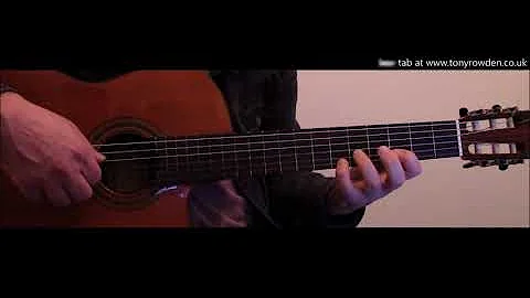 Time in a Bottle - Jim Croce fingerstyle guitar so...