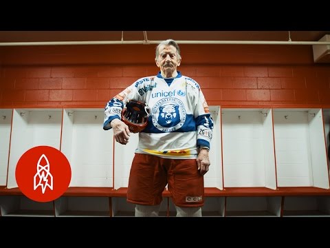 Meet the World's Oldest Hockey Player