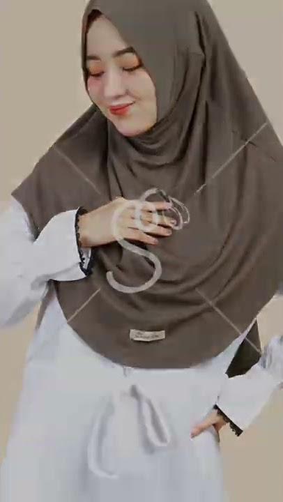 HIJAB INSTAN JERSEY ANTI TEMBEM #shorts