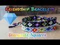 Friendship Bracelet Tutorial: Squares/Diamonds [#87579]
