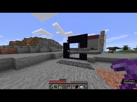 using nether portal to teleport