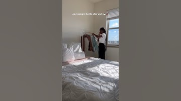 Asmr after work routine #dayinthelife #shorts #shorts #minivlogs #asmr #asmrsounds