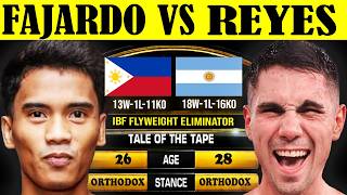 [2026] MIEL FAJARDO vs TOBIAS REYES - IBF FLYWEIGHT ELIMINATOR! Full Fight KNOCKOUT!?