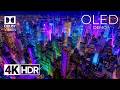 4K Cityscape OLED Demo Dolby Vision HDR 120fps Drone View 