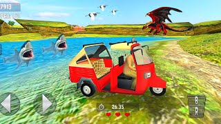 Crazy Tuk Tuk Auto Rickshaw | 3D Games | Andriod Gameplay screenshot 5