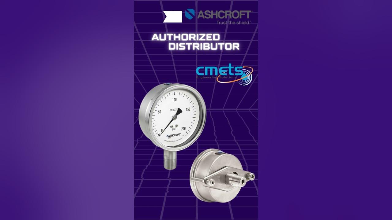 CMETS is Ashcroft Pressure Gauges Supplier in the UAE Used to Monitor